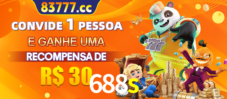 Banner institucional da 688s sobre parceria de marcas e criação de uma marca de excelência, apresentando os mascotes de jogos populares como o Fortune Tiger.