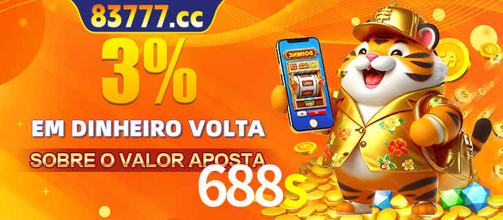 Promoção para baixar e instalar o aplicativo do cassino 688s. O banner oferece uma recompensa de R1aR1aR8, com a imagem de uma cobra sobre moedas de ouro.